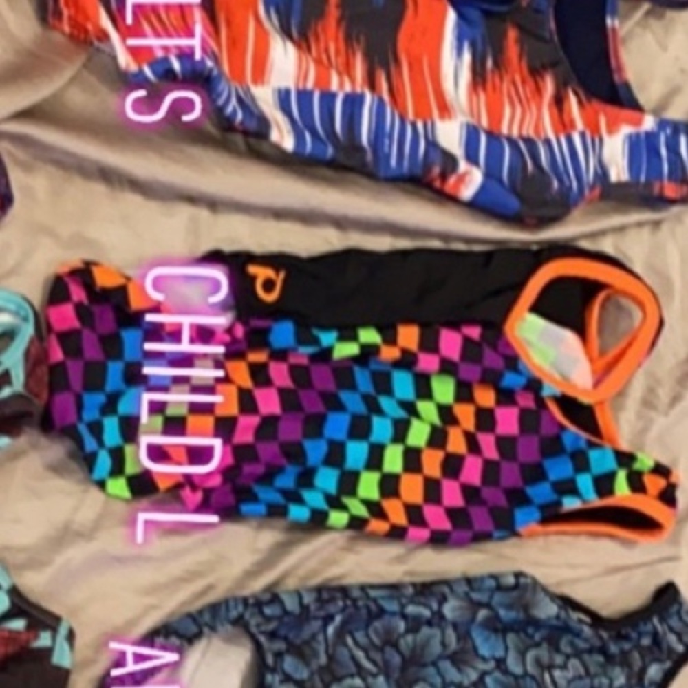 Plum gymnastics leotard